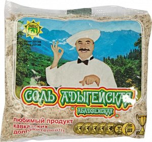 Соль "Абадзехская" (Пакет) "Адыгейская Соль" 450г