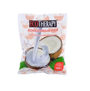 Соль для ванны Ecotherapy Кокосовый рай 100 гр