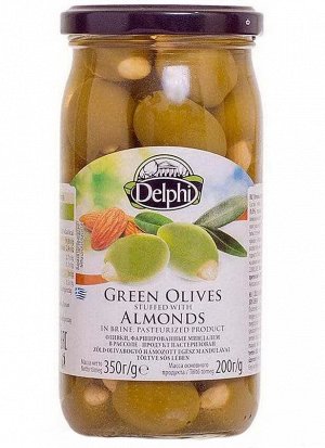 Оливки Delphi фаршированные миндалем