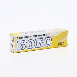 Леденцы БОБС медово-лимонный, 10 шт. в упаковке
