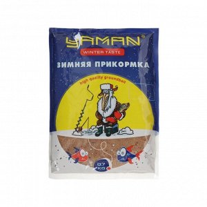 Прикормка Yaman Winter Taste Плотва зимняя, тутти-фрутти, цвет оранжевый, 700 г.