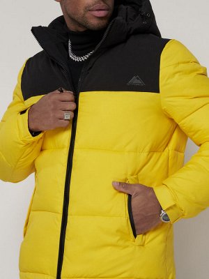 Спортивная куртка MTFORCE мужская желтого цвета 2161J