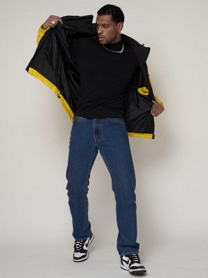 Спортивная куртка MTFORCE мужская желтого цвета 2161J