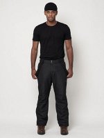 MTFORCE Полукомбинезон брюки горнолыжные мужские черного цвета 66414Ch