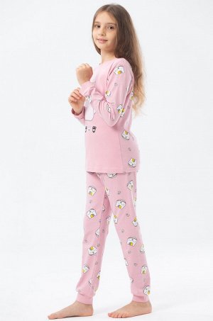 Пижама для девочки с лайкрой