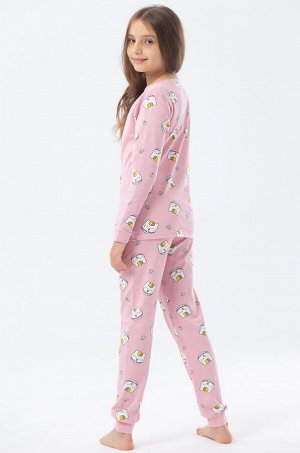 Пижама для девочки с лайкрой