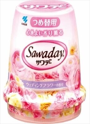 Освежитель воздуха Kobayashi для туалета Sawaday Wedding Floral Scent свадебн букет ЗАПАСКА 140г, 1/