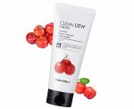 Омолаживающая пенка для умывания с экстрактом вишни CLEAN DEW FOAM CLEANSER - ACEROLA
