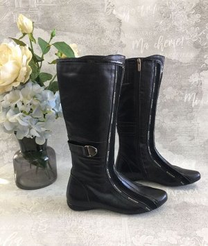 Зимние сапоги Basconi из натуральной кожи и меха