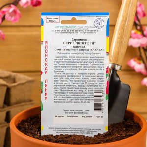 Семена цветов Барвинок "Виктори" Клюква, О, 10 шт