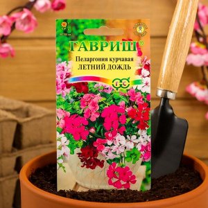 Семена цветов Пеларгония "Летний дождь", ампельная, смесь, 3 шт
