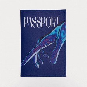 Обложка для паспорта, цвет фиолетовый 9304448