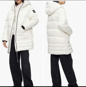 Куртка зимняя Calvin Klein 52-54-56 размер, цвет молочный
