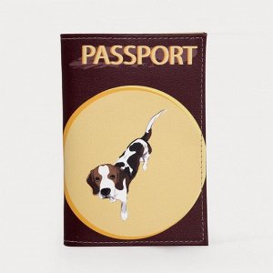 Обложка для паспорта, цвет коричневый 9304442