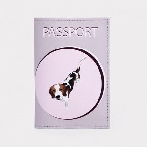 Обложка для паспорта, цвет розовый 9304441