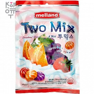 Melland Two Mix Candy - Сливочная карамель со взрывным вкусом фруктов, 100г