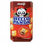 Печенье Meiji Hello Panda с шоколадным кремом 45 гр