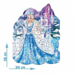 Фигурный пазл «Снежная принцесса», 153 детали