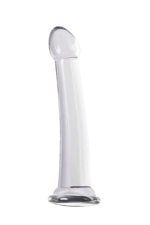 Нереалистичный фаллоимитатор Jelly Dildo XL Toyfa Basic, TPE, прозрачный, 22 см