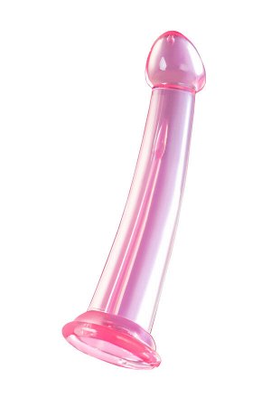 Нереалистичный фаллоимитатор Jelly Dildo XL Toyfa Basic, TPE, Розовый, 22 см