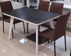 Стол обеденный раскладной керамическое покрытие