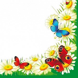 Салфетки 20 л. 33х33, 3-х сл., 16 уп/кор., Арт. 56072