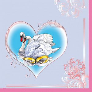 Салфетки 20 л. 33х33, 3-х сл., 16 уп/кор., Арт. 56219