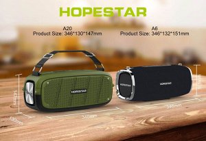Портативная беспроводная колонка Hopestar A20 портативная колонка мощная 55W 6000 mAh
