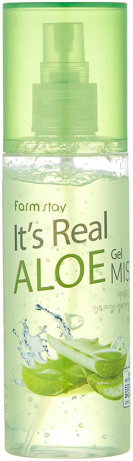 Гель-мист для лица "Алоэ" FarmSty lts Real Aloe Gel Mist 120мл, шт