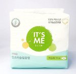 Прокладки гигиенические д/критич. дней IT`S ME Organic Regular 25см (12шт) (Производство Корея), шт