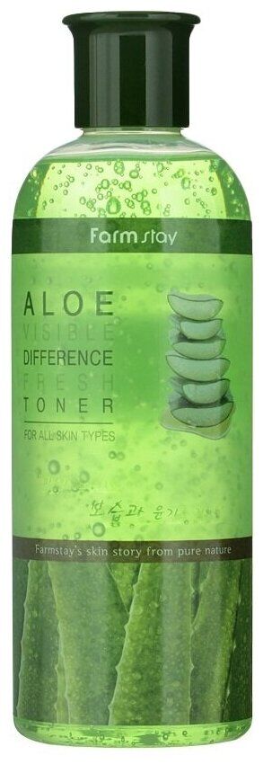 Тонер "Алоэ" увлажняющий FarmStay Visible Difference Aloe Moisture Toner 350 мл, шт