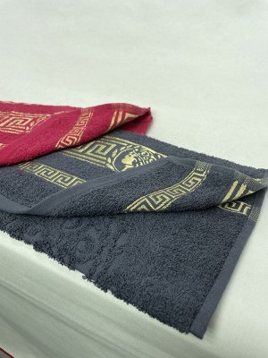 LaDina Полотенце махровое жаккард Греческий Орнамент 30*60 см