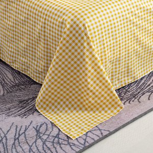 Viva home textile Комплект постельного белья Делюкс Сатин на резинке LR401