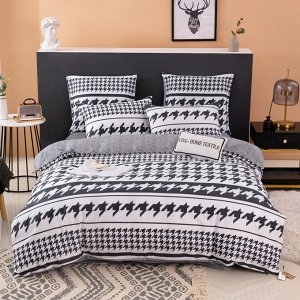 Viva home textile Комплект постельного белья Делюкс Сатин на резинке LR413