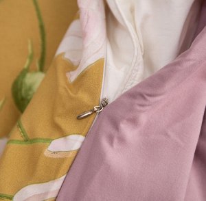 Viva home textile Комплект постельного белья Сатин Вышивка на резинке CNR121