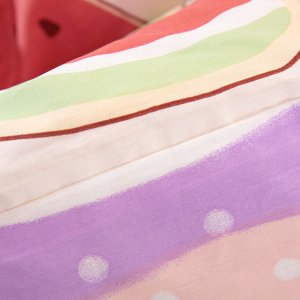 Viva home textile Комплект постельного белья Делюкс Сатин на резинке LR415