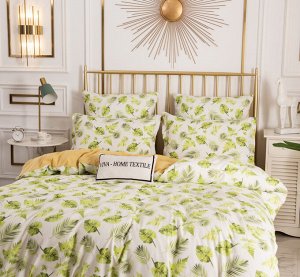 Viva home textile Комплект постельного белья Сатин Вышивка на резинке CNR140