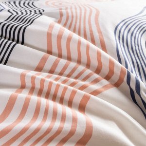 Viva home textile Комплект постельного белья Делюкс Сатин на резинке LR430