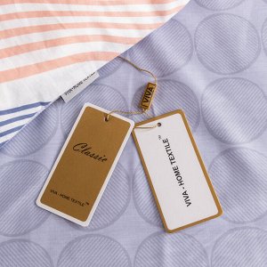 Viva home textile Комплект постельного белья Делюкс Сатин на резинке LR430