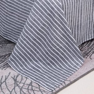 Viva home textile Комплект постельного белья Делюкс Сатин на резинке LR362