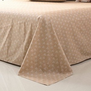 Viva home textile Комплект постельного белья Делюкс Сатин на резинке LR324