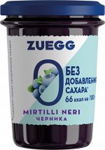 ZUEGG Черника конфитюр без сахара