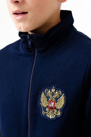 Спортивный костюм детский РОССИЯ цвет Темно-синий