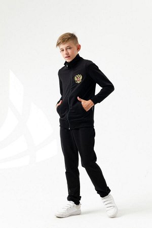 Спортивный костюм детский РОССИЯ цвет Черный