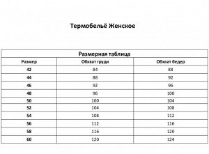 Термобельё женское (джемпер, леггинсы), цвет чёрный/красный