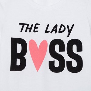 Пижама женская (футболка и брюки) KAFTAN "Boss".