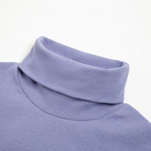 Водолазка женская MINAKU: Basic line, сиреневая