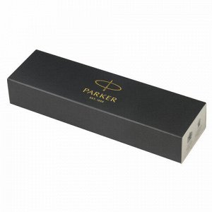 Ручка шариковая PARKER "Jotter XL Monochrome Gold GT", корпус золотой, нержавеющая сталь, синяя,2122754