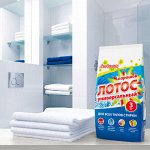 Стиральный порошок автомат 3 кг ЛЮБАША &quot;ЛОТОС&quot;, для всех типов тканей, 605569