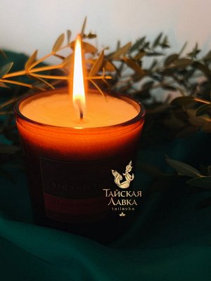 Ароматическая соевая свеча "Лемонграсс" OrganicTai / Scented Soy Candle Lemongrass